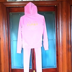Victoria's secret "Pink" velour jogger set